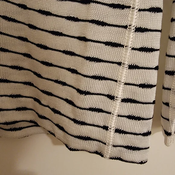 Armani Black and White Striped Shirt - Picture 6 of 6